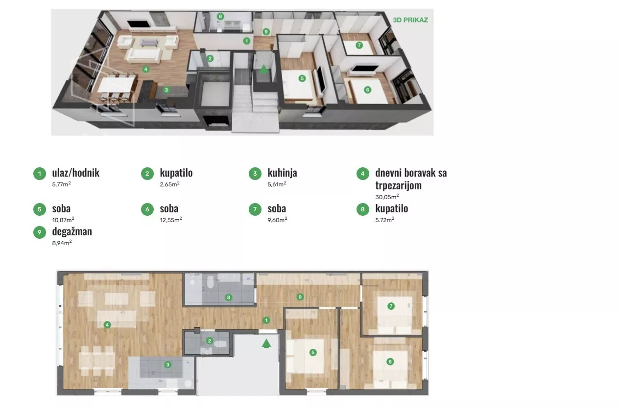 Četvorosoban stan | 4zida