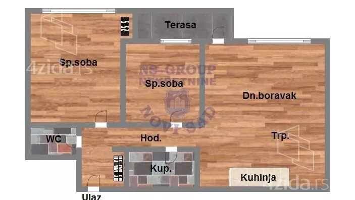 Dvoiposoban stan | 4zida