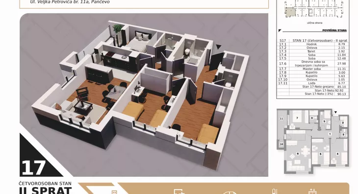 Četvorosoban | 4zida