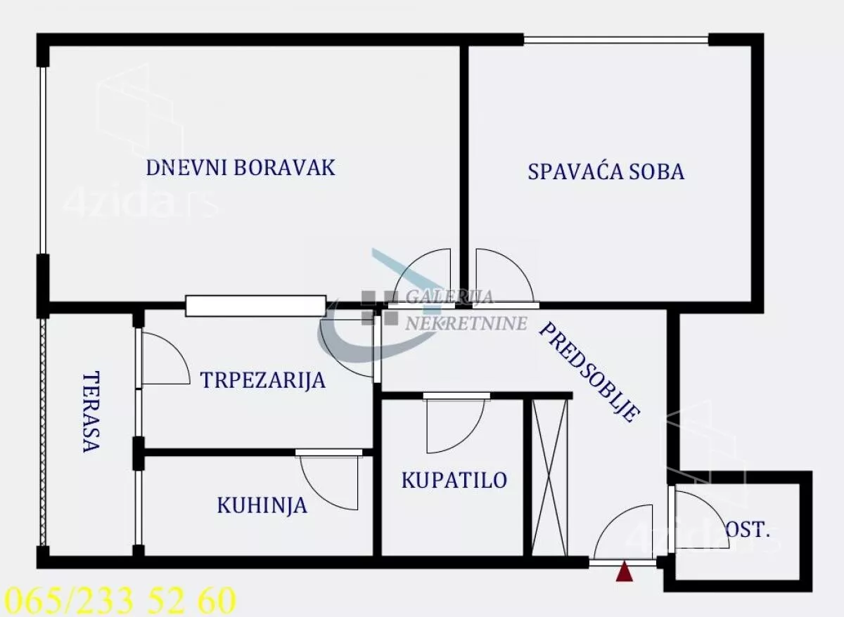 Dvosoban stan | 4zida