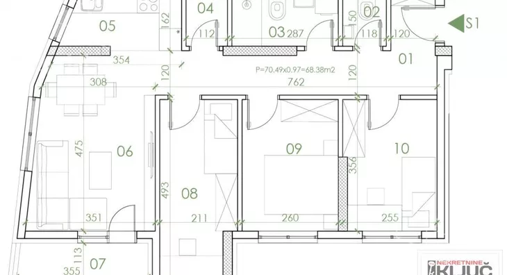 Troiposoban stan | 4zida