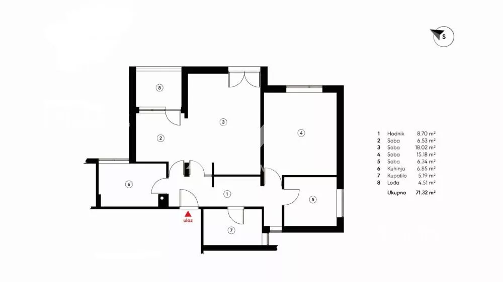 Troiposoban stan | 4zida