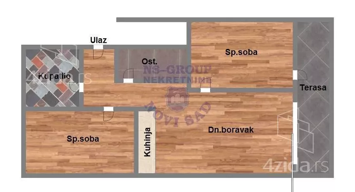 Dvoiposoban stan | 4zida
