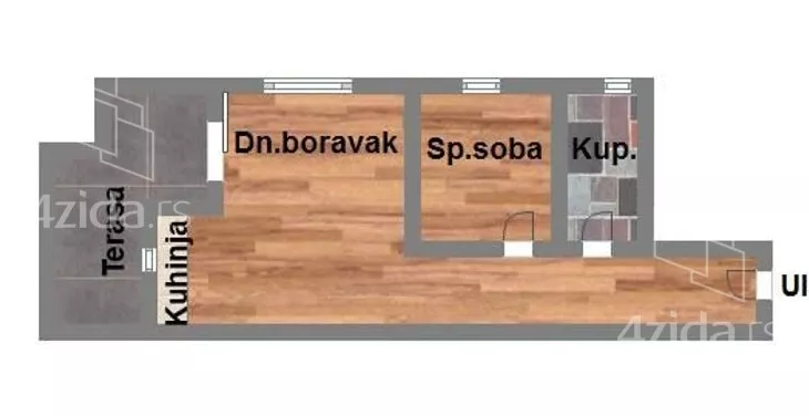 Dvosoban stan | 4zida