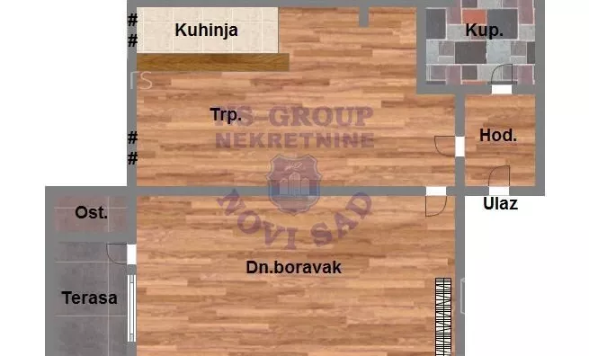 Jednosoban stan | 4zida