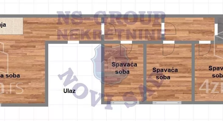 Trosoban stan | 4zida