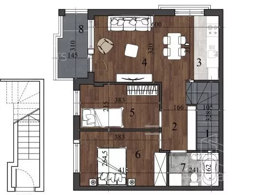 Dvoiposoban stan | 4zida