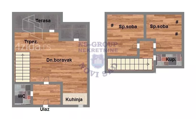 Trosoban stan | 4zida