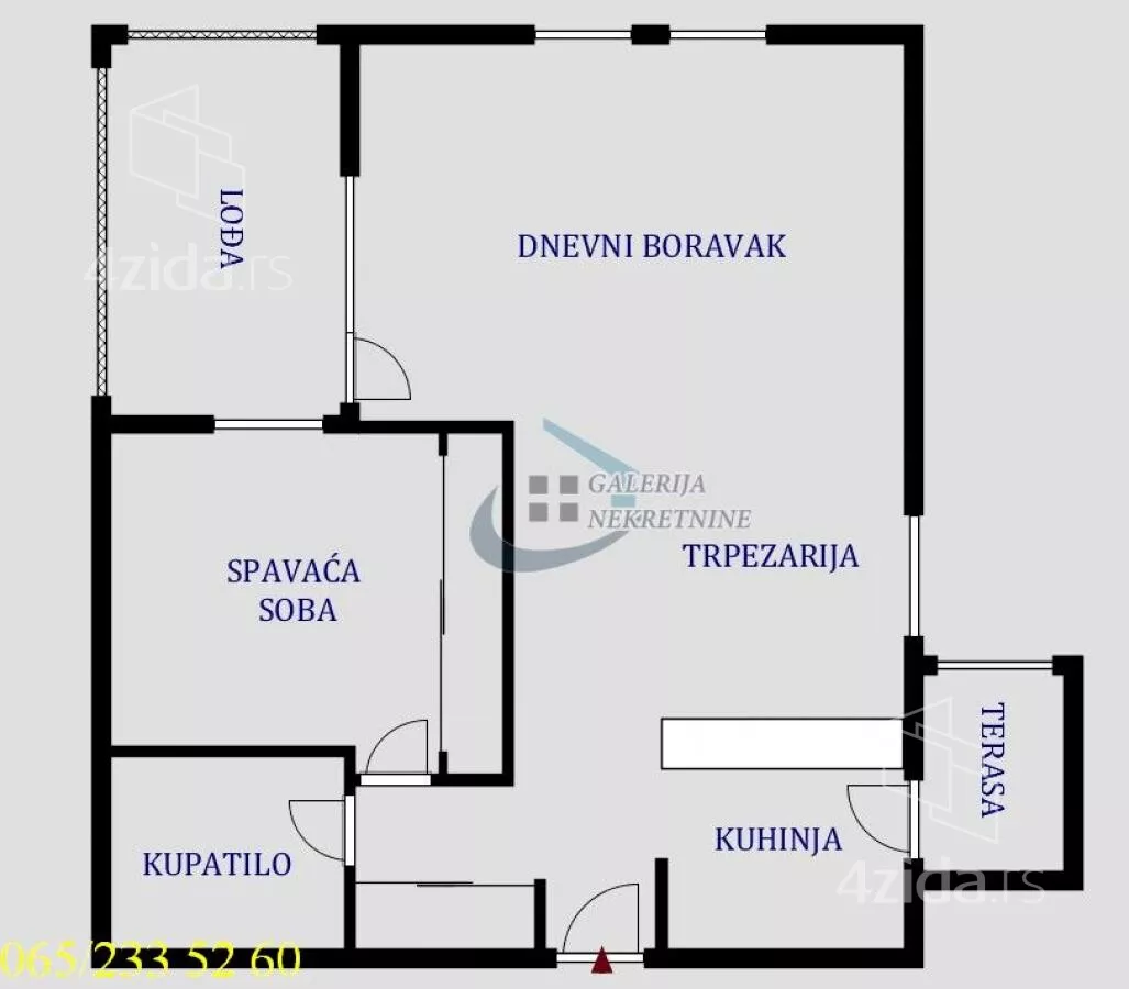 Dvosoban stan | 4zida