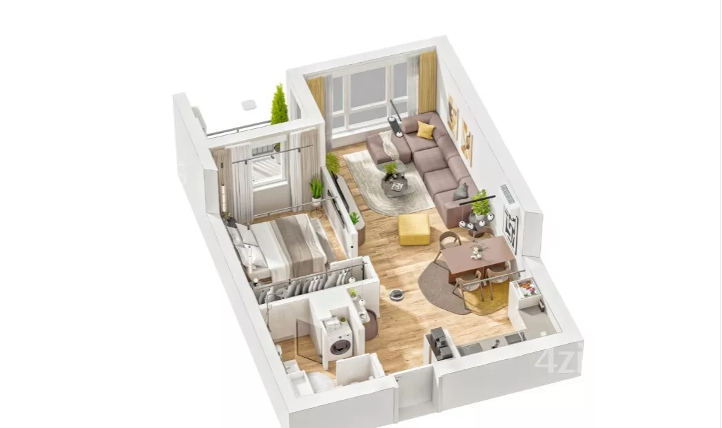 Dvosoban stan | 4zida