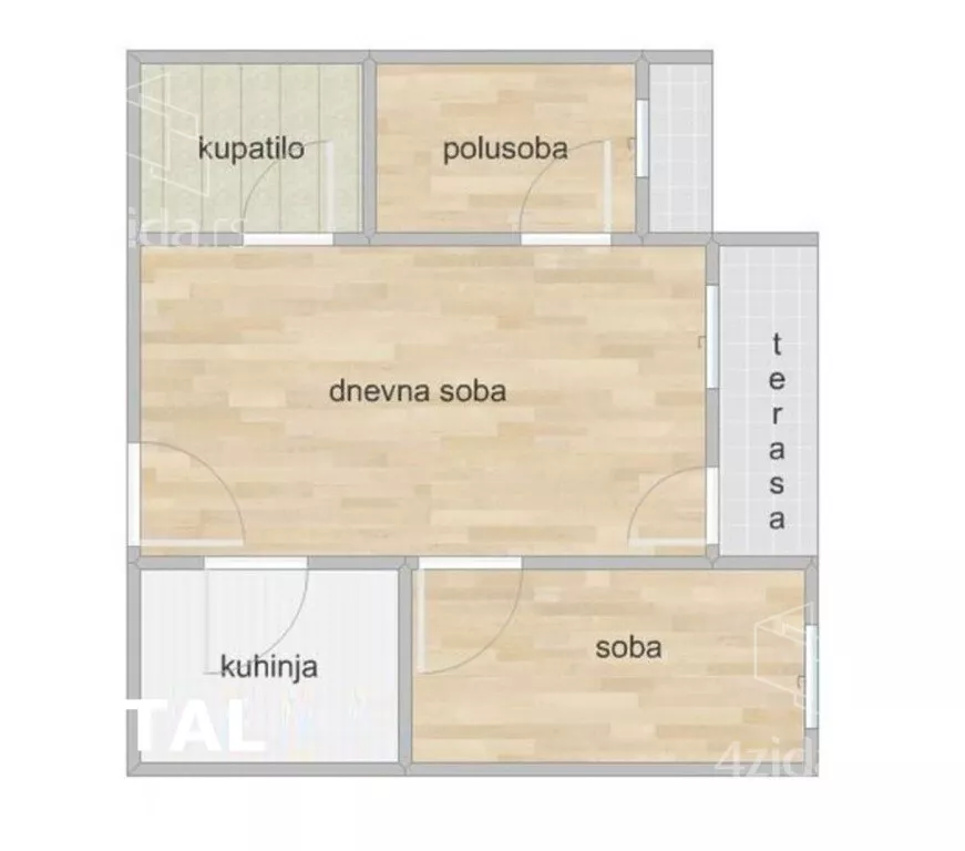 Dvoiposoban stan | 4zida