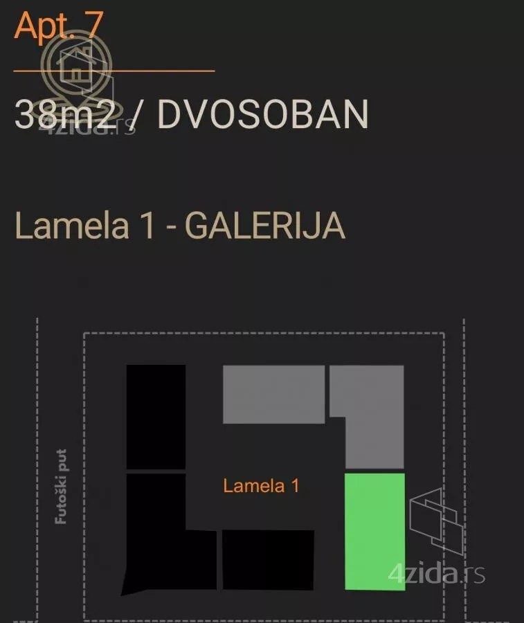Dvosoban stan | 4zida