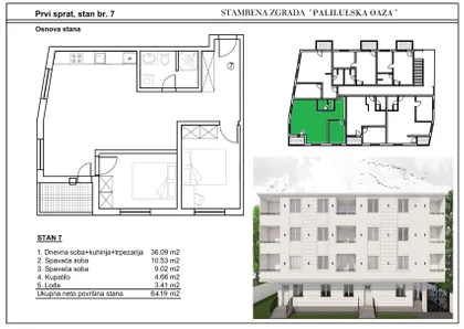Grge Andrijanovića Ulica 2 | 4zida.rs