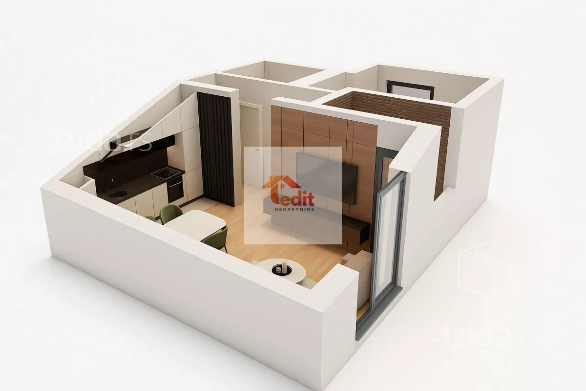 Dvosoban stan | 4zida