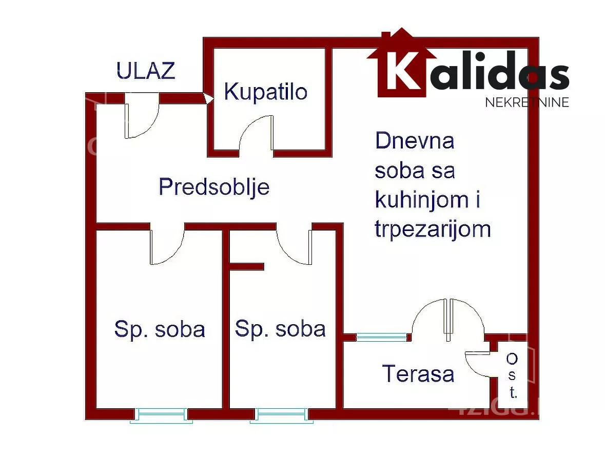 Dvoiposoban stan | 4zida