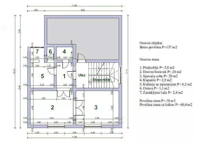 Dvosoban stan | 4zida