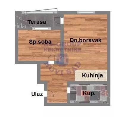 Jednoiposoban stan | 4zida