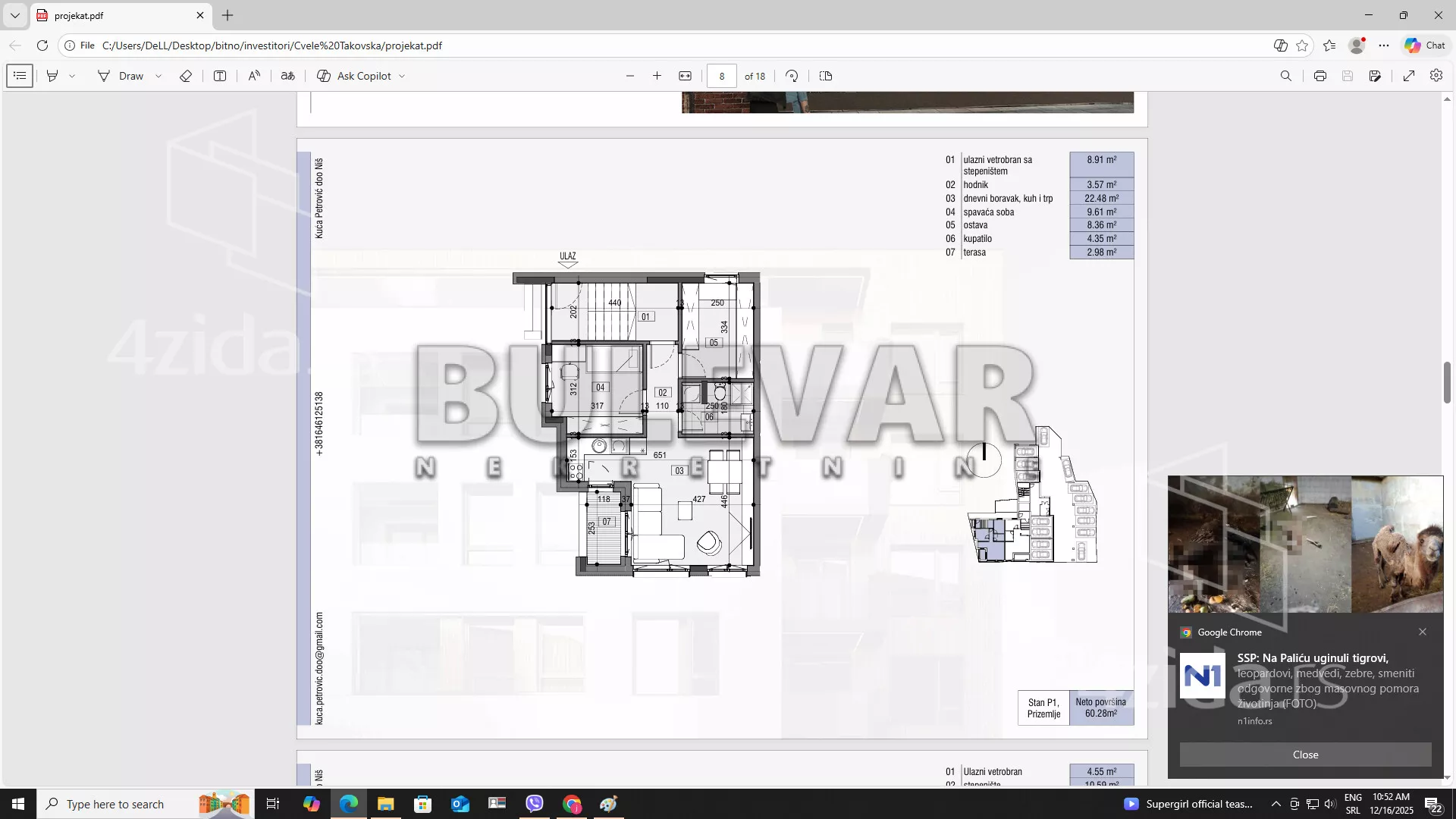 Dvosoban stan | 4zida