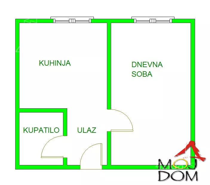 Jednosoban stan | 4zida