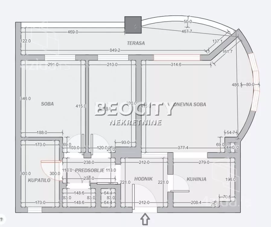 Trosoban stan | 4zida
