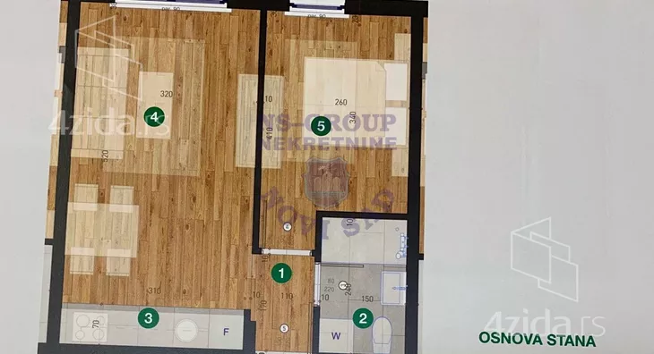 Dvosoban stan | 4zida