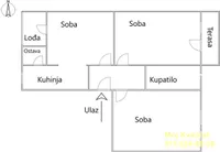 Trosoban stan | 4zida