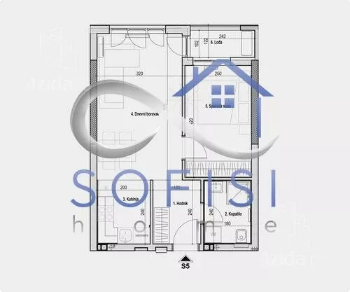 Dvosoban stan | 4zida