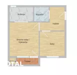 Jednoiposoban stan | 4zida