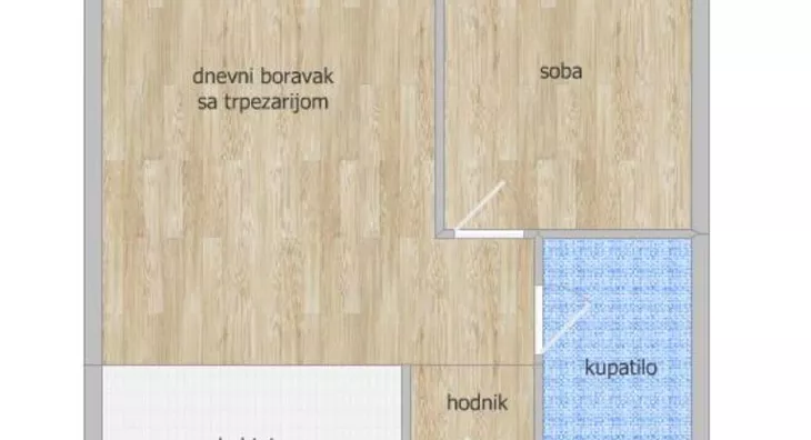 Dvosoban stan | 4zida