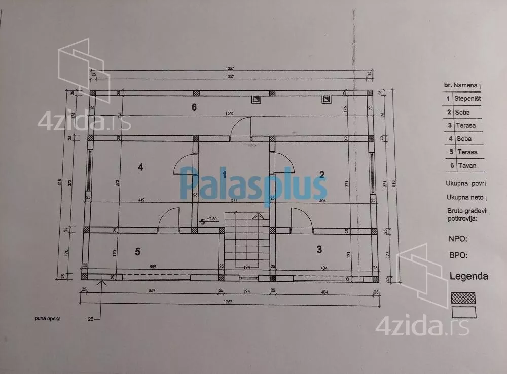 2-etažna kuća | 4zida