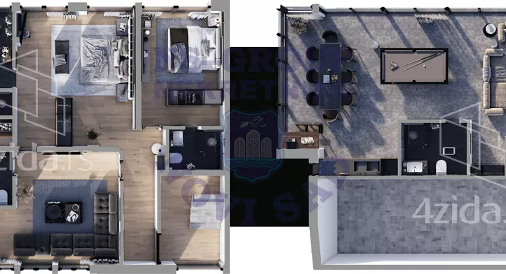 Četvorosoban stan | 4zida