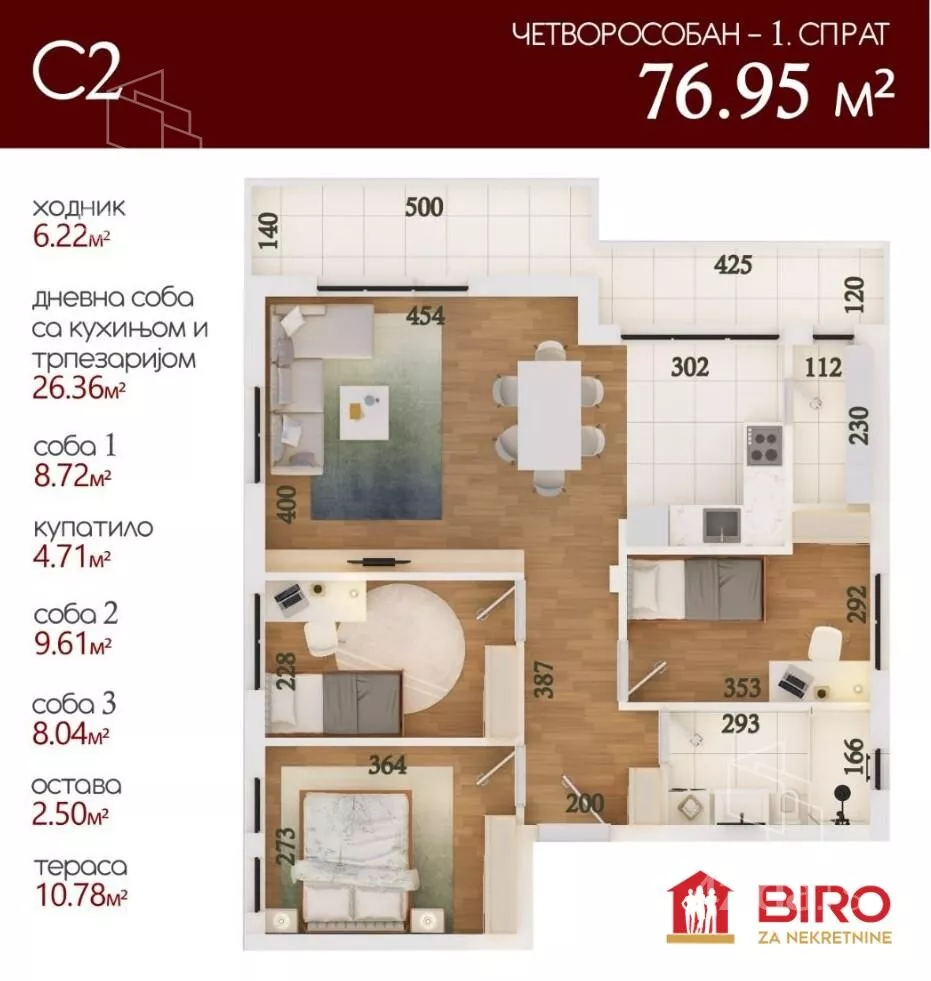 Četvorosoban stan | 4zida
