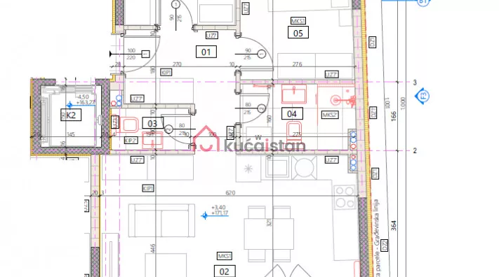 Trosoban stan | 4zida