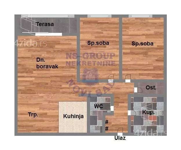 Dvoiposoban stan | 4zida