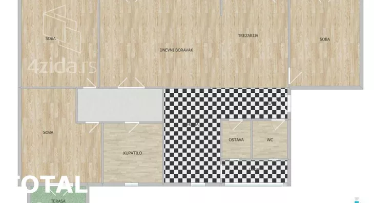 Četvorosoban stan | 4zida