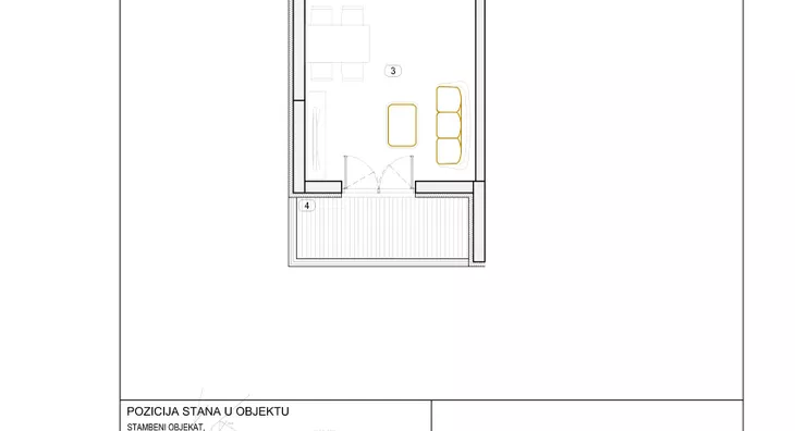 Jednosoban stan | 4zida