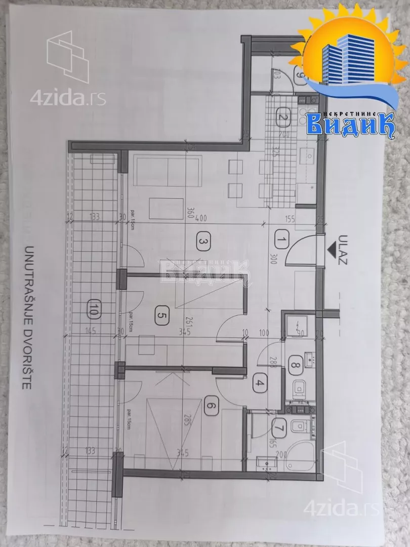 Trosoban stan | 4zida