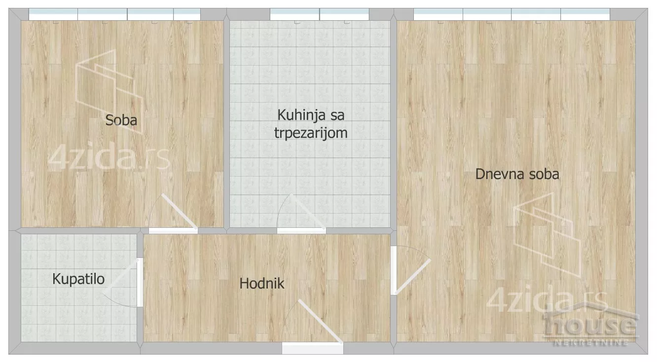 Dvosoban stan | 4zida