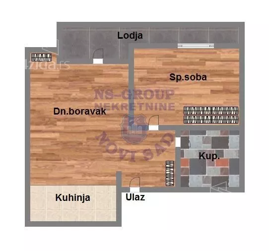 Dvosoban stan | 4zida