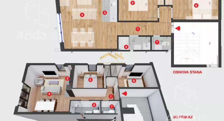 Dvoiposoban stan | 4zida