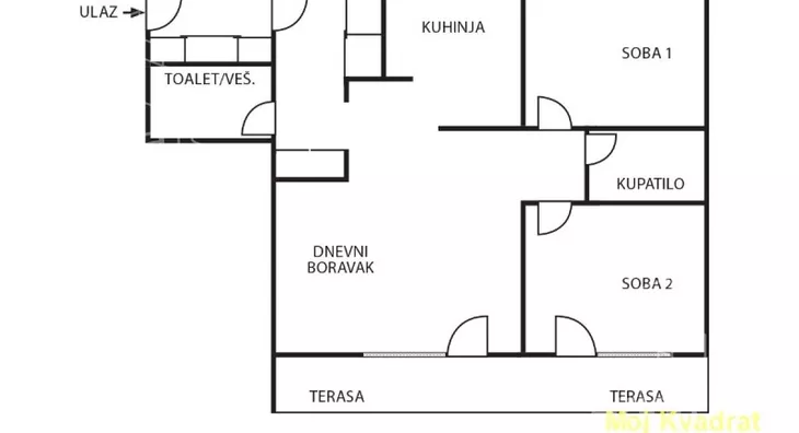 Trosoban stan | 4zida