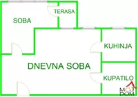 Jednoiposoban stan | 4zida