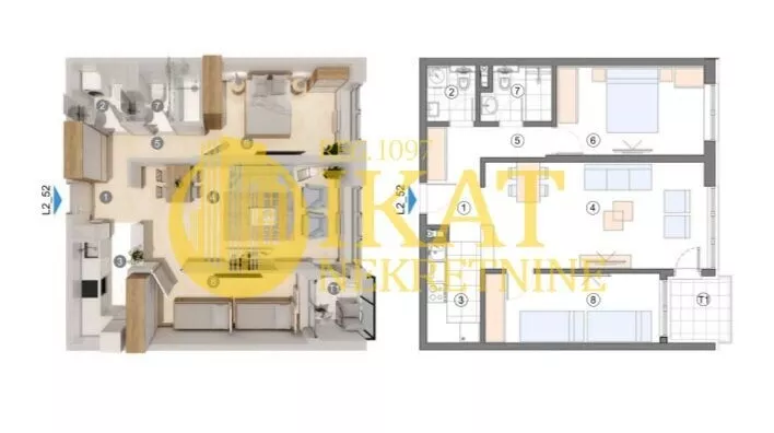 Trosoban stan | 4zida