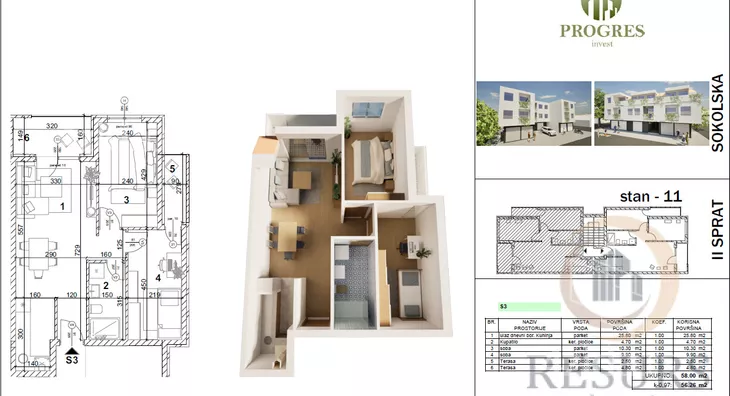 Dvoiposoban stan | 4zida