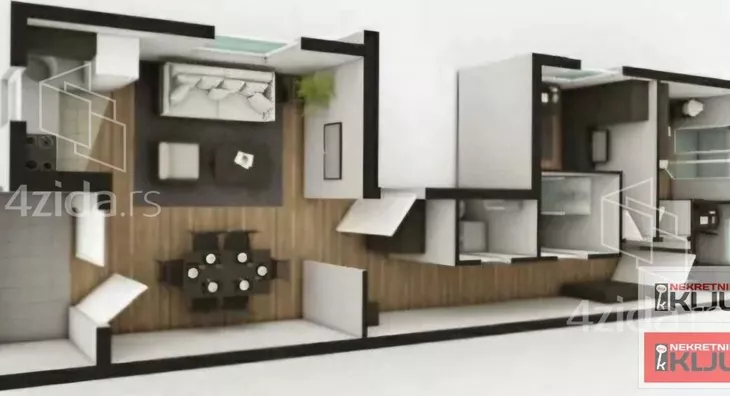 Troiposoban stan | 4zida