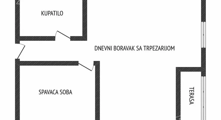 Jednoiposoban stan | 4zida