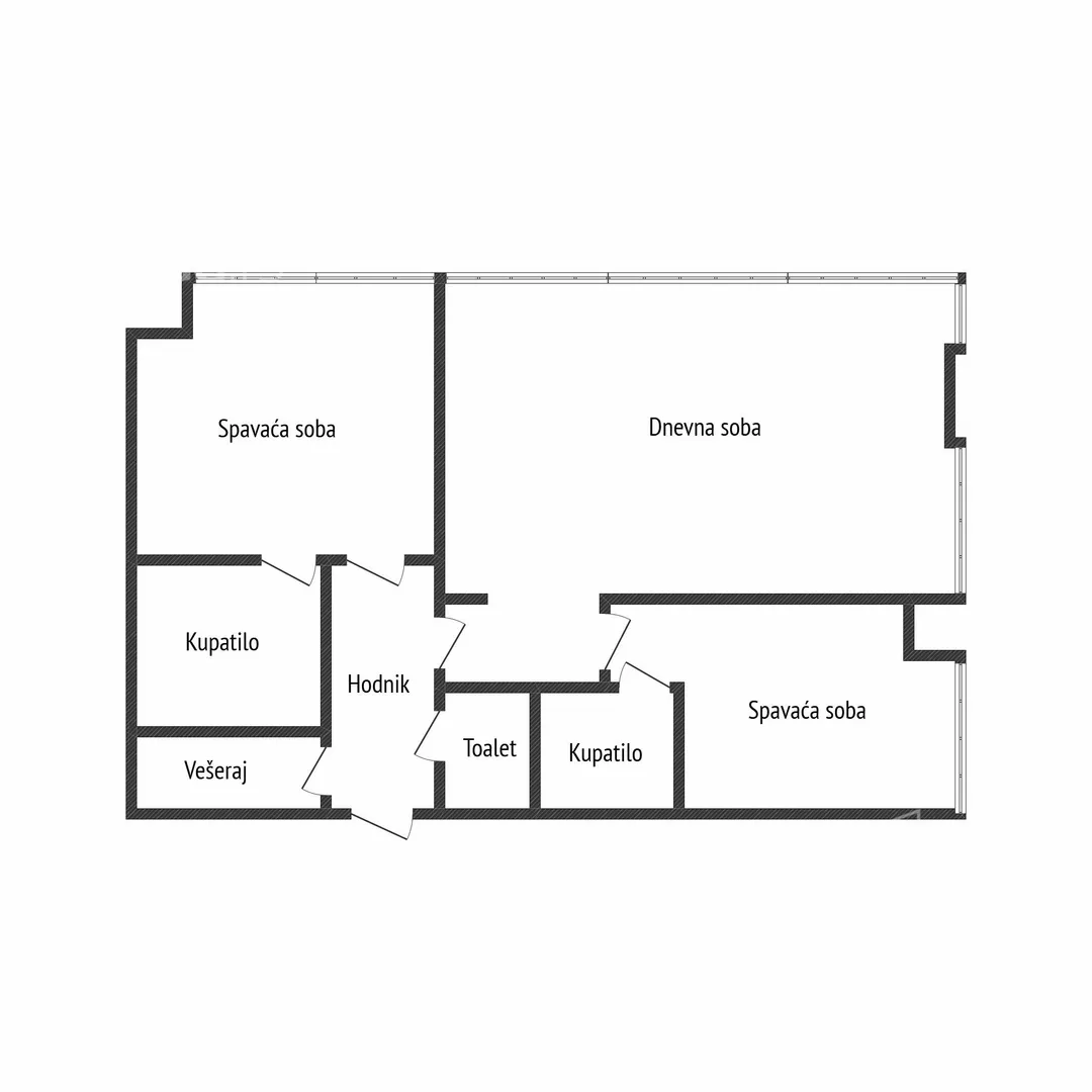 Troiposoban stan | 4zida