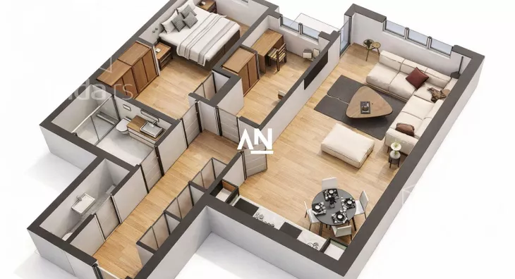 Dvoiposoban stan | 4zida