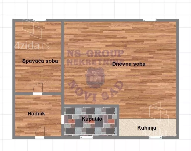 Dvosoban stan | 4zida