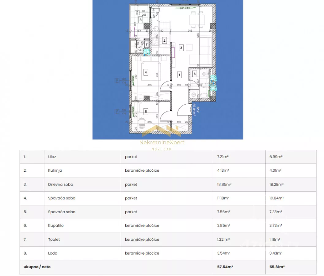 Dvoiposoban stan | 4zida